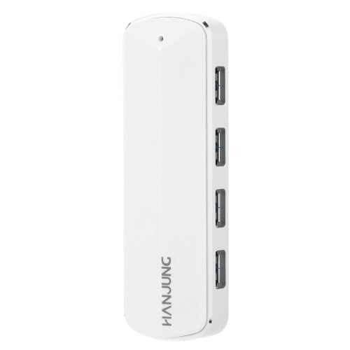 محول توسيع موزع عالي السرعة 4 منافذ USB 3.0 HUB لأجهزة الكمبيوتر المحمول وسطح المكتب