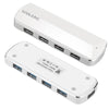 محول توسيع موزع عالي السرعة 4 منافذ USB 3.0 HUB لأجهزة الكمبيوتر المحمول وسطح المكتب