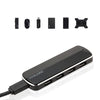 محول توسيع موزع عالي السرعة 4 منافذ USB 3.0 HUB لأجهزة الكمبيوتر المحمول وسطح المكتب