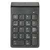 BT 3.0 Numeric Keypad Wireless Number Pad 18 Keys Mini Digital Keyboard for iMac/MacBook/MacBook Air/Pro/iPad Laptop Tablet Smartphone