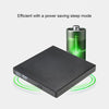 مشغل قارئ أقراص DVD-RW/CD-RW خارجي محمول نحيف USB 2.0 مع ناسخ كومبو CD-RW لأجهزة الكمبيوتر المحمول MacBook/Air/Pro والكمبيوتر المكتبي