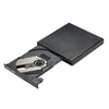 مشغل قارئ أقراص DVD-RW/CD-RW خارجي محمول نحيف USB 2.0 مع ناسخ كومبو CD-RW لأجهزة الكمبيوتر المحمول MacBook/Air/Pro والكمبيوتر المكتبي