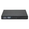 مشغل قارئ أقراص DVD-RW/CD-RW خارجي محمول نحيف USB 2.0 مع ناسخ كومبو CD-RW لأجهزة الكمبيوتر المحمول MacBook/Air/Pro والكمبيوتر المكتبي
