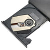 مشغل قارئ أقراص DVD-RW/CD-RW خارجي محمول نحيف USB 2.0 مع ناسخ كومبو CD-RW لأجهزة الكمبيوتر المحمول MacBook/Air/Pro والكمبيوتر المكتبي
