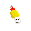 Portable Mini USB Flash Drive Cute Cartoon Style Chicken-shaped USB 2.0 Memory Stick Storage Device U Disk
