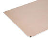Aluminum Alloy Surface Micro Sand Blasting Gaming Mouse Pad Non-slip Base Dual Sides Available Game Office Mice Mat