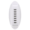 7 Ports USB Desktop Charger Adapter Hub Multi Port USB Wall Charger Dock Station with Intelligent IC Auto Detect Tech