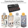 Multifunctional High Speed 10-Port USB AC to DC Power Socket USB Charging Station