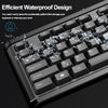 forter iK3320p Ergonomic USB Keyboard 104Keys + Wired 1000DPI Mouse