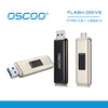 OSCOO USB 3.0 Type-C 3.1 Flash Drive USB Type-C Dual Drive Memory Sticks U Disk For Type-C Smartphone Computers New MacBook