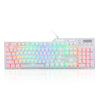 Ajazz AK35i / Ak35i RGB Mechanical Gaming Keyboard Switches Black / Blue / Brown / Red Axis Wired White LED Backlight Ergonomic Backlit Keyboard All-key Anti-ghosting PC Gamer Home Office