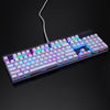 Motospeed CK103 104 Key NKRO USB Wired RGB Backlit Mechanical Gaming Keyboard Black Keycaps Blue Switch
