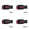 سانديسك CZ50 محرك فلاش USB كروزر بليد القلم محركات بندريف التشفير ذاكرة صغيرة عصا 8 جيجابايت 16 جيجابايت 32 جيجابايت 64 جيجابايت 128 جيجابايت USB 2.0