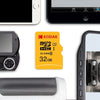 بطاقة Kodak Micro SD سعة 32 جيجابايت، بطاقة TF فئة 10 C10 U1، بطاقة ذاكرة سريعة السرعة