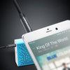 VENTION 3.5 ملم كابل صوت AUX مثبت على السيارة ذكر إلى ذكر كابل HiFi كابل صوت ستيريو مع نسيج قماشي للهاتف والكمبيوتر ومكبر MP3 ومشغل الأقراص المضغوطة 2 متر/6.56 قدم أسود