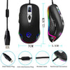 G818 Wired Optical Portable Mouse Gaming