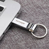 KKMOON CW10058 Flash Memory Stick Pen Drive Zinc Alloy USB Flash Drive 64GB/32GB Capacity USB 2.0 with Portable Key Ring