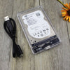 2.5 "حاوية القرص الصلب الشفافة USB 3.0 إلى SATA3 5GBPS CADDY لحالة HDD/SSD الخارجية