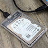 2.5 "حاوية القرص الصلب الشفافة USB 3.0 إلى SATA3 5GBPS CADDY لحالة HDD/SSD الخارجية