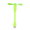 Mini USB Fan + Type-C Phone Fan Portable Cooling Fan Flexible Cooler for Type C Devices Laptop(White)