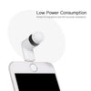 Mini USB Fan + Type-C Phone Fan Portable Cooling Fan Flexible Cooler for Type C Devices Laptop(White)