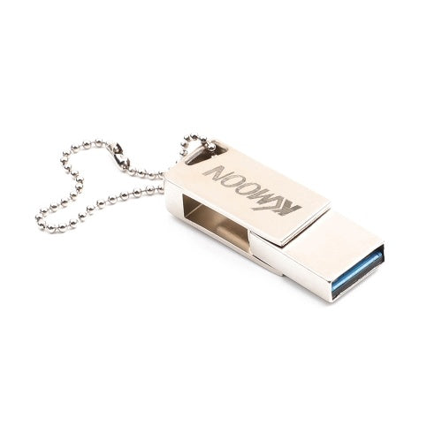 KKmoon USB Flash Drive USB3.0 Type-C Mini Portable U Disk 64GB Pendrives Pen Drive Silver for Phone PC Laptop