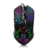 Wired Gaming Mouse Professional Macro Definition Gaming Mice with Adjustable DPI Ergonomic Grip RGB Breathing Light Black