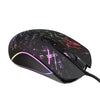 Wired Gaming Mouse Professional Macro Definition Gaming Mice with Adjustable DPI Ergonomic Grip RGB Breathing Light Black