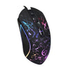 Wired Gaming Mouse Professional Macro Definition Gaming Mice with Adjustable DPI Ergonomic Grip RGB Breathing Light Black