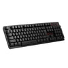 2.4G لوحة مفاتيح لاسلكية وماوس بصري كومبو معلق Keycap قابل للتعديل حامل ماوس ثلاثي الأبعاد لألعاب العمل المكتبية (أسود)