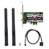 Wireless LAN Card BT WiFi Network Card with High-gain Antennas 150M PCI-E Adapter Card