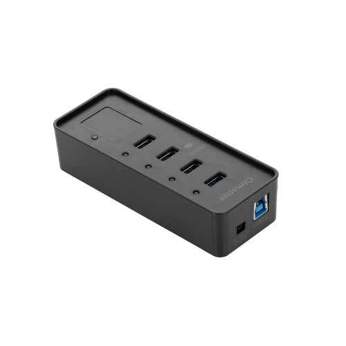 OImaster 4 منافذ USB3.0 Hub 5Gbps High Speed Hub دعم الشحن السريع Windows / XP / Linux / Mac / Mix