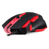 Motospeed Wired Mouse Gaming Mouse 4000DPI 9 أزرار الفئران البصرية مع مجموعة ضبط الأثق