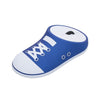 Wireless Rechargeable Mouse Sneaker Mice 2.4G Wireless Office Mouse Silent Click Auto-sleep Plug and Play (Blue)