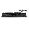 لوحة مفاتيح وماوس كومبو N-Key Rollover ماوس ألعاب سلكي لوحة مفاتيح مكتبية صامتة ماوس RGB 104 مفاتيح