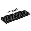 لوحة مفاتيح وماوس كومبو N-Key Rollover ماوس ألعاب سلكي لوحة مفاتيح مكتبية صامتة ماوس RGB 104 مفاتيح