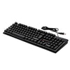 لوحة مفاتيح وماوس كومبو N-Key Rollover ماوس ألعاب سلكي لوحة مفاتيح مكتبية صامتة ماوس RGB 104 مفاتيح