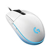 لوجيتك G102 ماوس ألعاب سلكي RGB فأرة بصرية 8000 ديسيبل متوحد الخواص 16.8 متر لون LED تخصيص 6 أزرار قابلة للبرمجة (أسود)