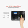ZK-TA10 Time Attendance Fingerprint Recognition Password Lock Door Opener Access Control System 2.4inch Display UK Plug