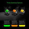 Razer Blackwidow Elite Mechanical Keyboard Gaming 104 Keys RGB لوحة مفاتيح سلكية