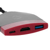 محول 3in1 من النوع C من النوع C إلى HD + USB + PD 60HZ محول 4K HD التوصيل والتشغيل USB HUB