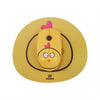 FD E680 2.4G Wireless Mouse Super Cute Cartoon Style ABS Silent Clicks Ergonomic Mute Mice With Mouse Mat Low Power Consumption Yellow