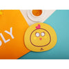 FD E680 2.4G Wireless Mouse Super Cute Cartoon Style ABS Silent Clicks Ergonomic Mute Mice With Mouse Mat Low Power Consumption Yellow