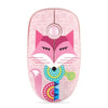 FD V8H 2.4G Wireless Mute Mouse Plug & Play Slim Mice Optical Tracking Power Saving Smooth Scroll Wheel for Laptop PC (Koala)