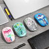 FD V8H 2.4G Wireless Mute Mouse Plug & Play Slim Mice Optical Tracking Power Saving Smooth Scroll Wheel for Laptop PC (Koala)