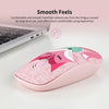 FD V8H 2.4G Wireless Mute Mouse Plug & Play Slim Mice Optical Tracking Power Saving Smooth Scroll Wheel for Laptop PC (Koala)