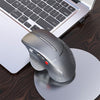 HXSJ T32 ماوس كتم صوت لاسلكي عمودي 2.4 جيجا هرتز 6 مفاتيح
