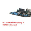 DDR3 كمبيوتر محمول إلى سطح المكتب DDR3 ذاكرة RAM موصل بطاقة محول 1.5V DDR3 بطاقة محول