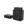 ORICO DS200U3-BK حاوية HDD ثنائية القرص USB3.0 مربع القرص الصلب المغناطيسي بحجم 3.5 بوصة.
