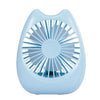Cat New USB Fan Mini Portable Fan Resplable Small Fan for Home Office مكتب سطح المكتب Sq 2022 Pink